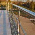 Garde corps inox en kit 5 barres à l'anglaise : rampe escalier, terrasse, balcon, mezzanine 35