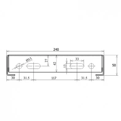Marche escalier acier à picots antidérapants et petites perforations 600 x 240 mm galvanisée Marche escalier acier à picots antidérapants et petites perforations 600 x 240 mm galvanisée