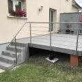 Garde corps inox en kit 5 barres à l'anglaise : rampe escalier, terrasse, balcon, mezzanine 39