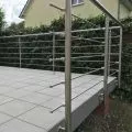Garde corps inox en kit 5 barres à l'anglaise : rampe escalier, terrasse, balcon, mezzanine 41