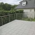 Garde corps inox en kit 5 barres à l'anglaise : rampe escalier, terrasse, balcon, mezzanine 38