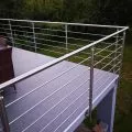 Garde corps inox en kit 5 barres à l'anglaise : rampe escalier, terrasse, balcon, mezzanine 23