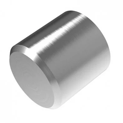 Terminaison sobre et élégante de lisse de garde corps 12mm, inox 304 brossé