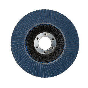 Disque pour ébarbage, arasage et finition pour l'inox diamètre 125 mm