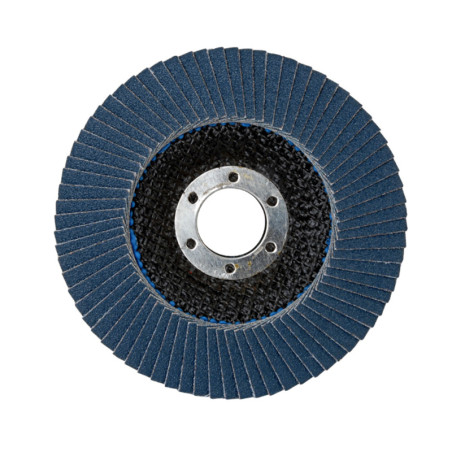 Disque pour ébarbage, arasage et finition pour l'inox diamètre 125 mm