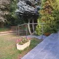 Rampe d'escalier sur poteaux, en kit, en inox 304 brossé 26