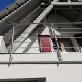 Garde corps inox en kit 5 barres à l'anglaise : rampe escalier, terrasse, balcon, mezzanine 60