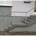 Rampe d'escalier sur poteaux, en kit, en inox 304 brossé 38