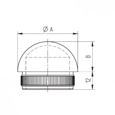 Bouchon 1/2 sphère pour tube rond inox diam 42,4 mm en inox 304 brossé Bouchon 1/2 sphère pour tube rond inox diam 42,4 mm en inox 304 brossé