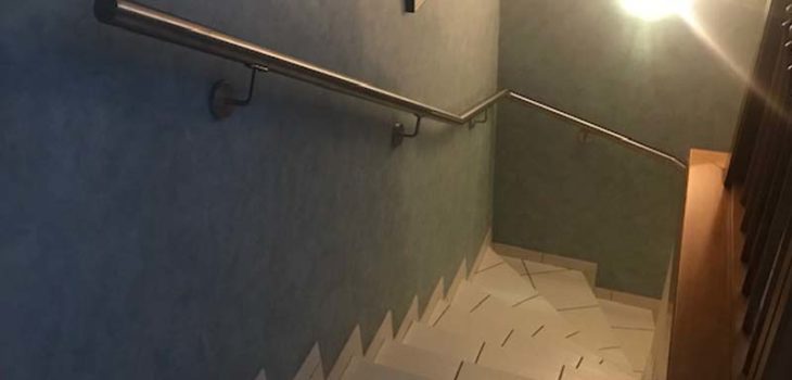 longueur main courante escalier interieur quart tournant