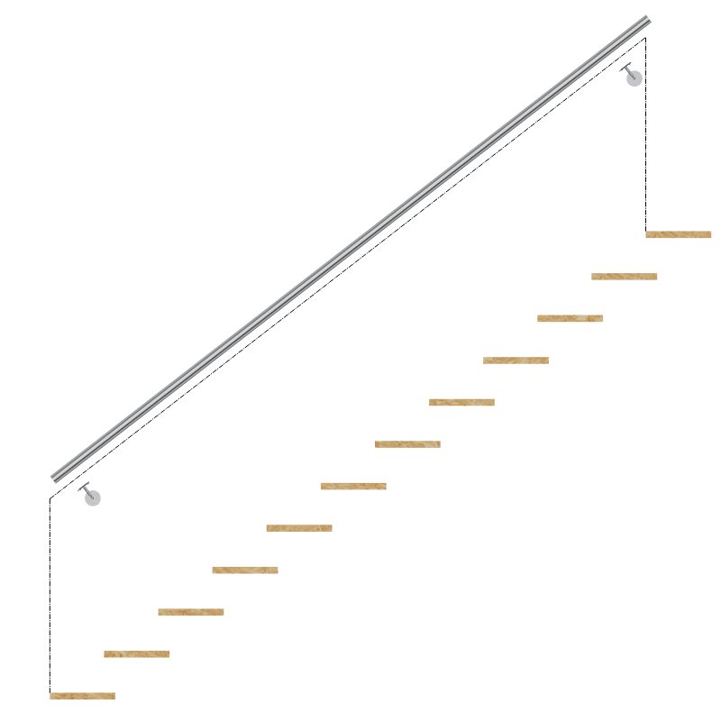 Guirlande De Noël Cyprès Artificielle 180 Cm - Déco Verte Réaliste Pour Intérieur/extérieur - Pour Rampe, Escalier, Cheminée