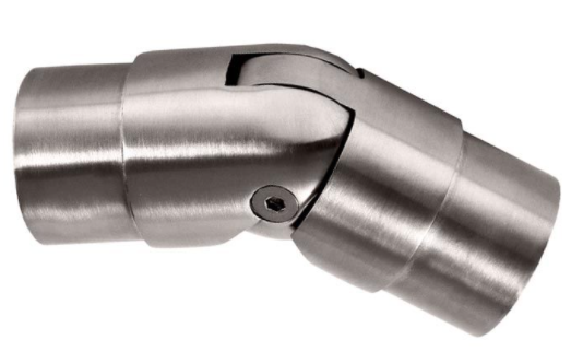 coude de main courante orientable