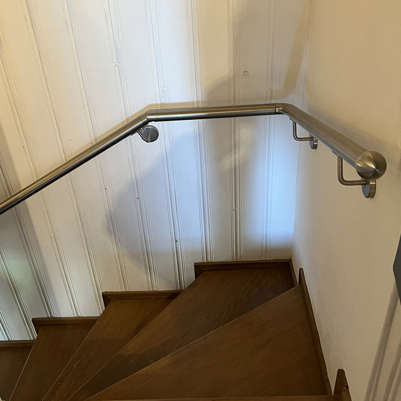 Pose Main Courante Escalier Quart Tournant
