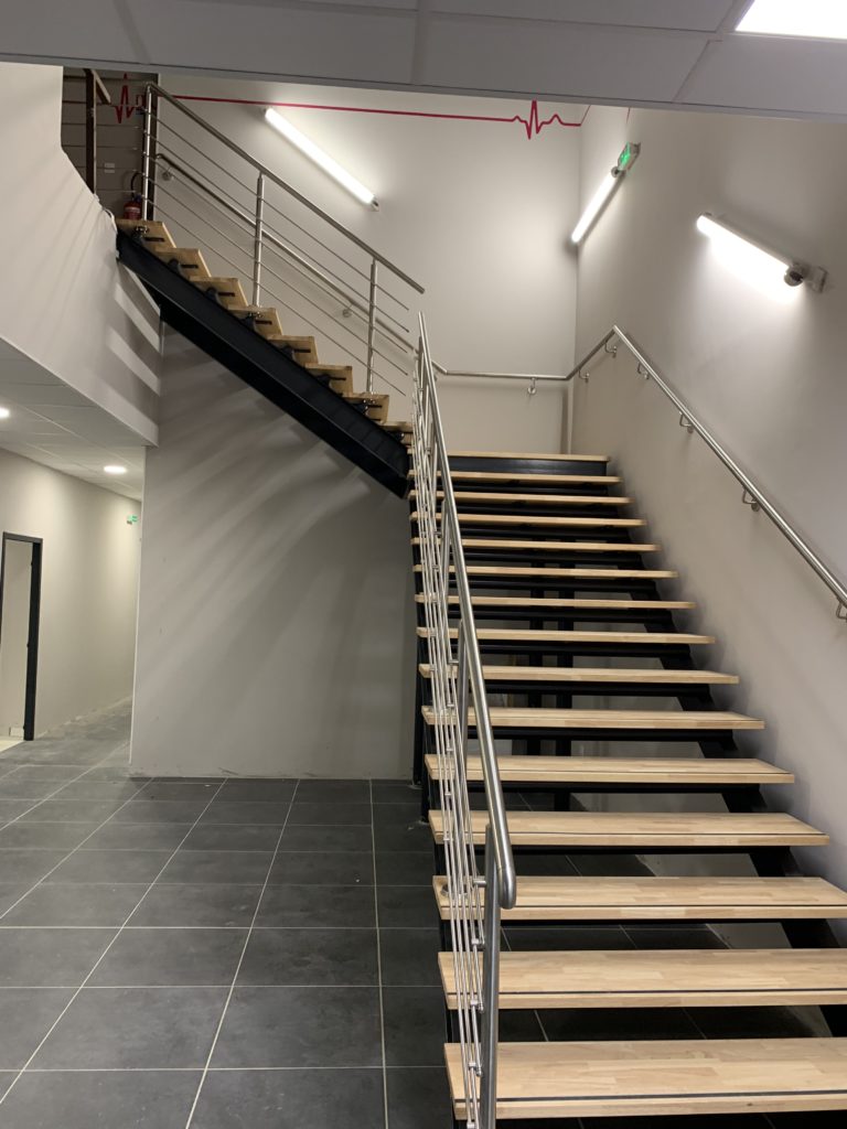 Garde-corps escalier intérieur