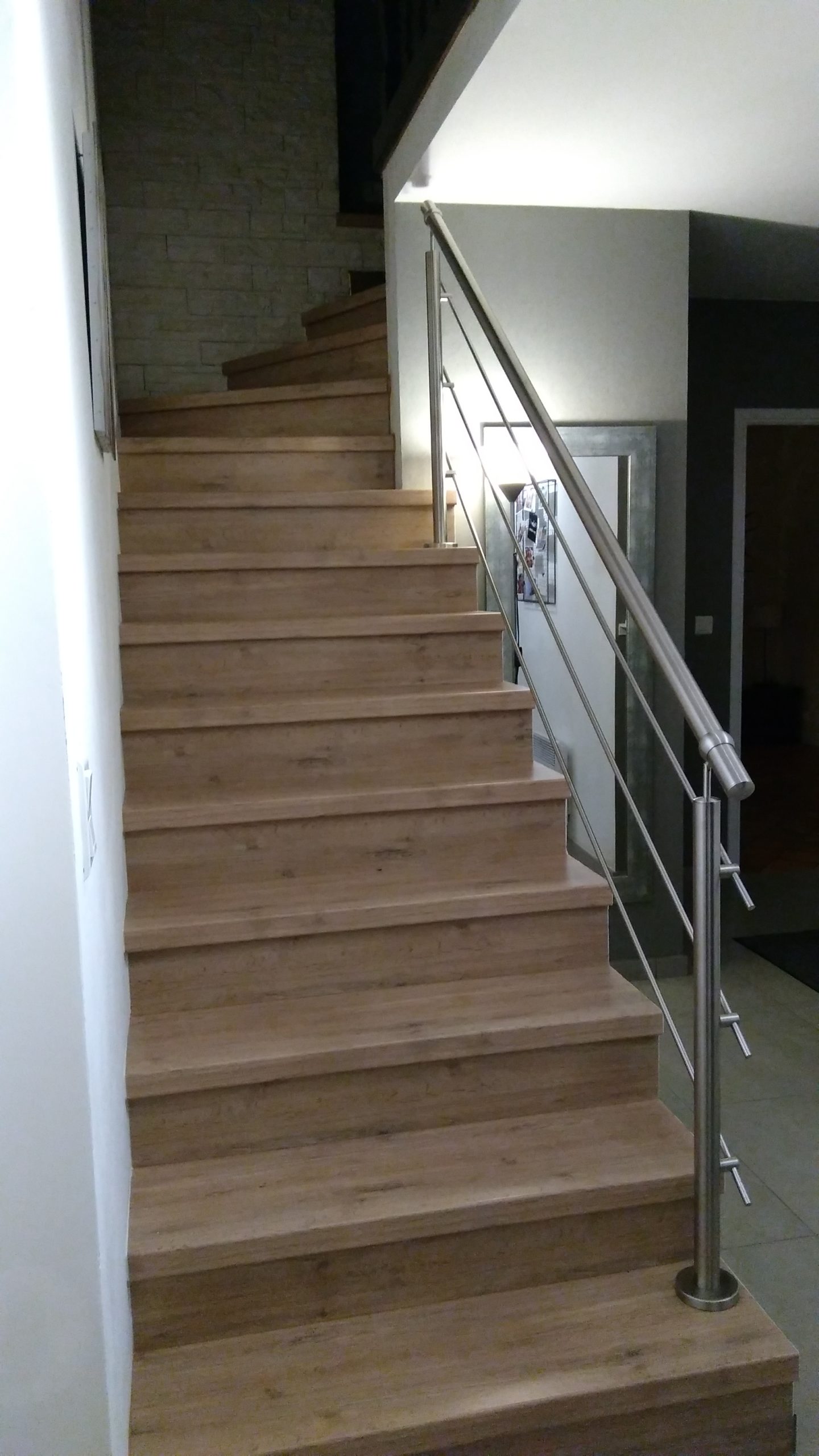 Garde-corps escalier intérieur