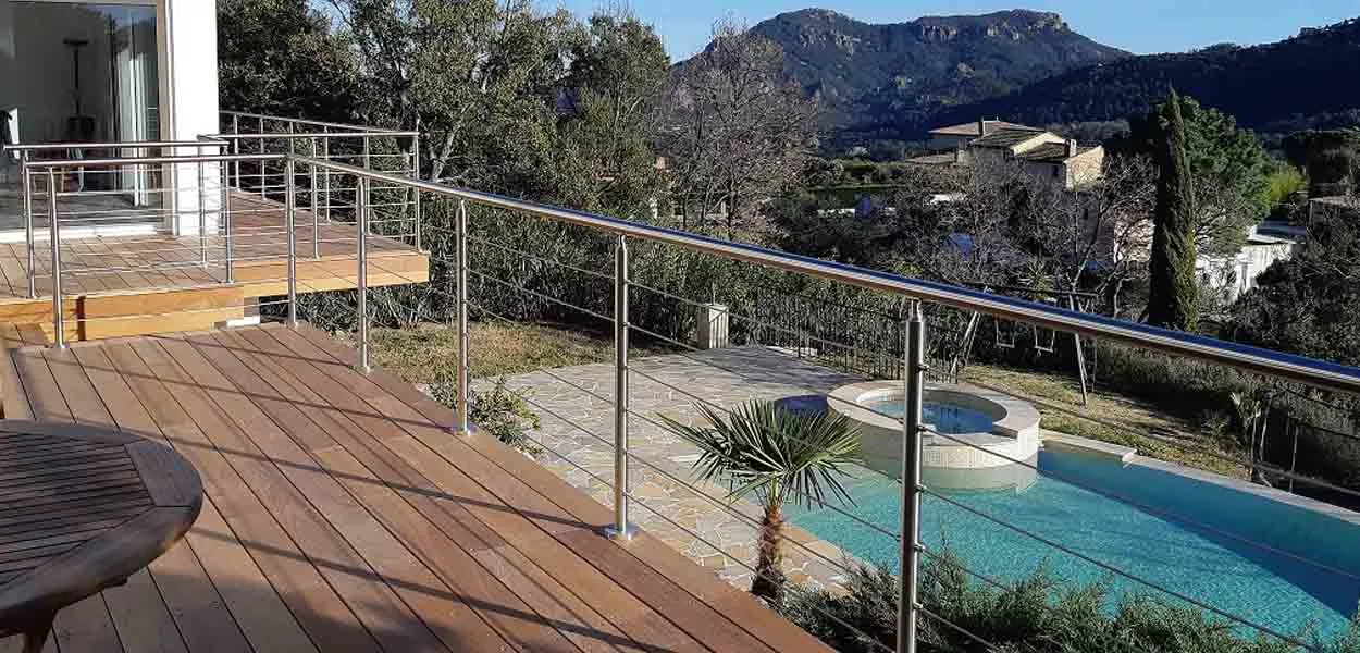 garde corps terrasse exterieur