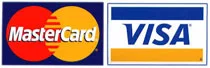 Logo Mastercard et Visa