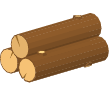 Icône représentant le matériaux Bois