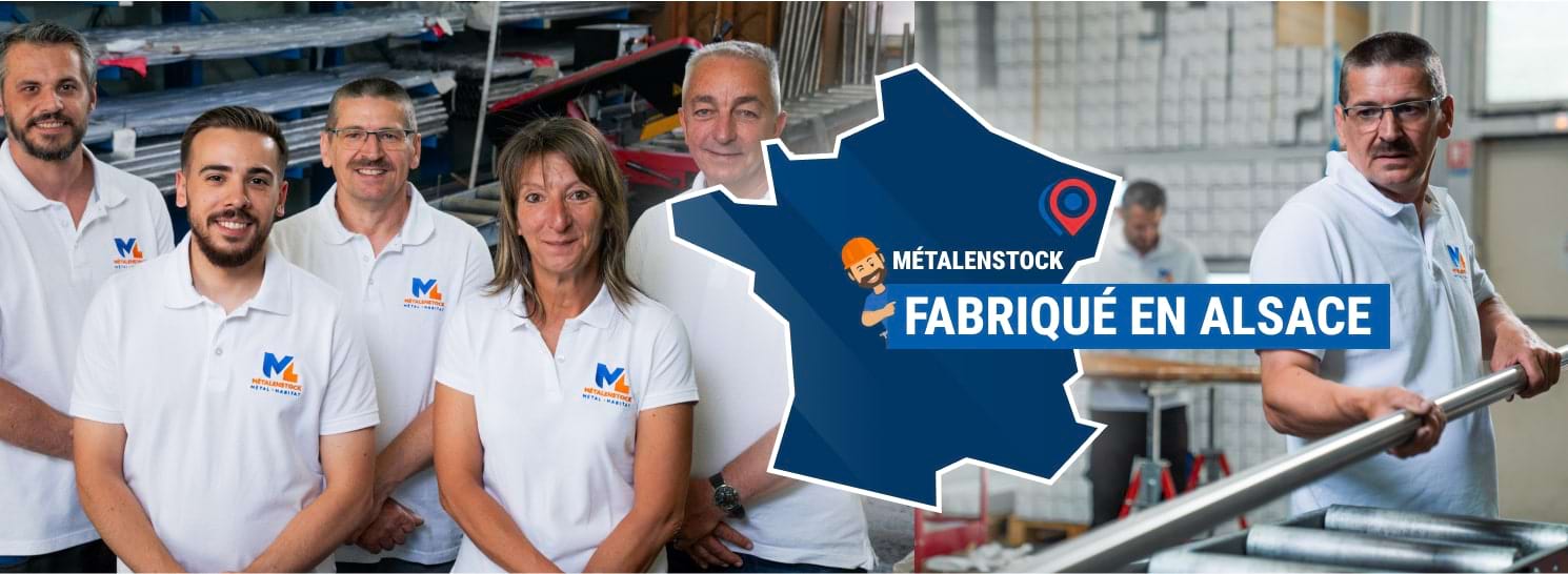 Métalenstock, fabriqué en Alsace